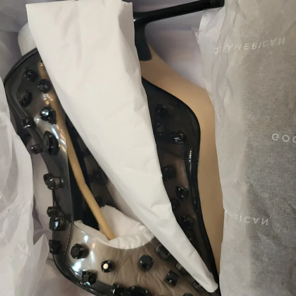 Good American DIAMONDS FOREVER HEEL SIZE: 9 - Picture 9 of 10